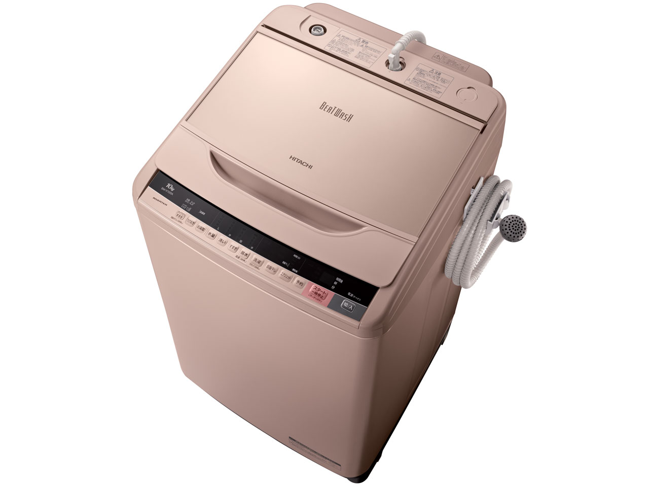 日立全自動洗濯機ビートウォッシュBW-V100A